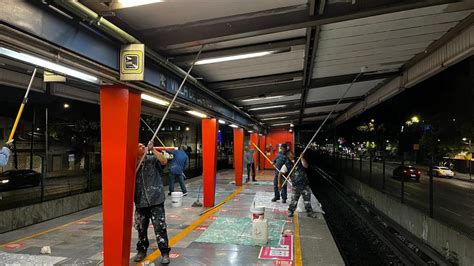 Metrocdmx On Twitter Rt Gcalderon Metro La Madrugada De Este Martes