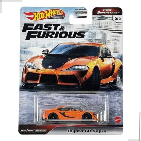 Hot Wheels Carrinhos Velozes E Furiosos Toyota Gr Supra Grl Mattel Carrinho De Brinquedo