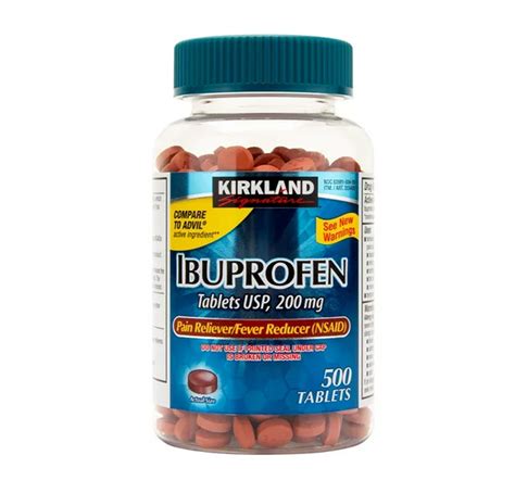 ibuprofen mg  tablets  kirkland signature biovea usa