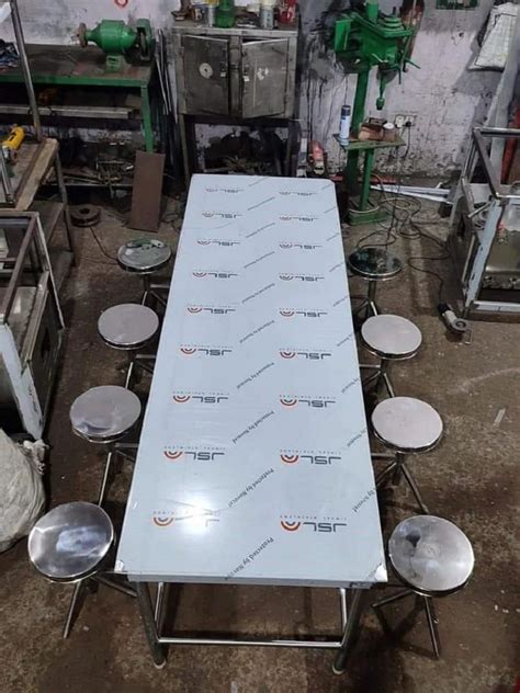 Stainless Steel Canteen Dining Table At Rs 32700 SS Canteen Table In