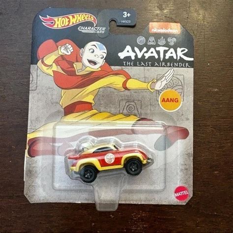 Hot Wheels Avatar The Last Airbender Character Cars Mattel New Toy Vehicle Picclick Uk