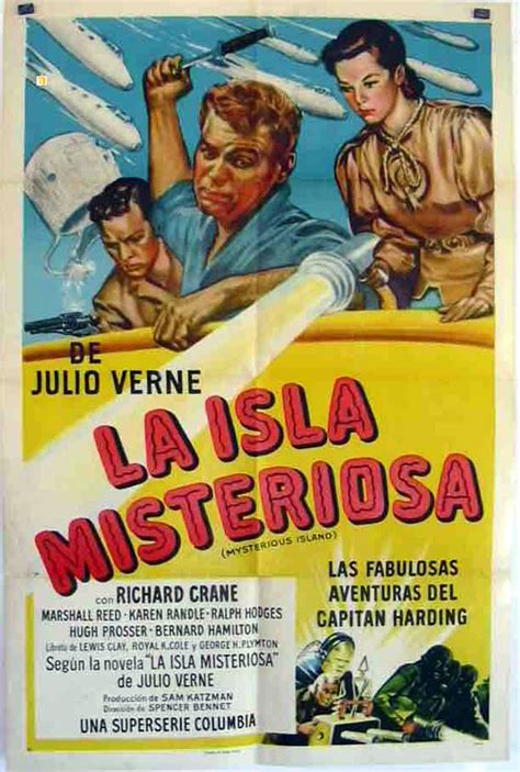 Isla Misteriosa La Movie Poster Mysterious Island Movie Poster