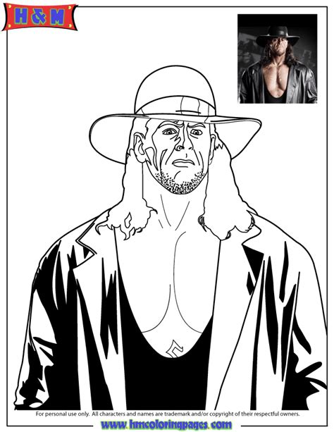 Get Creative With Wwe Wrestler Coloring Pages