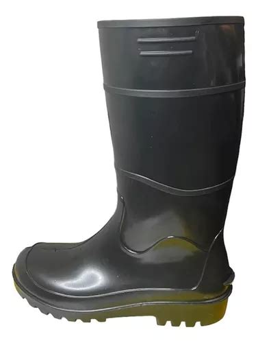 Bota Pvc Preta Workflex Cano Longo Galocha Sem Forro C Ca