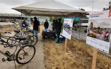 Plantean la rehabilitación de la ciclovía del Río Tijuana se requieren