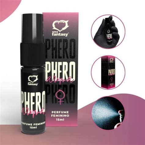 Perfume A Base De Feromônio Afrodisíaco Phero Masculino E Feminino