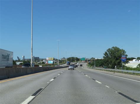 New York Interstate Northbound Cross Country Roads