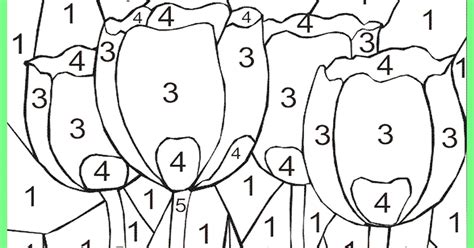 Раскраска С Цифрами Для Детей 5 Лет