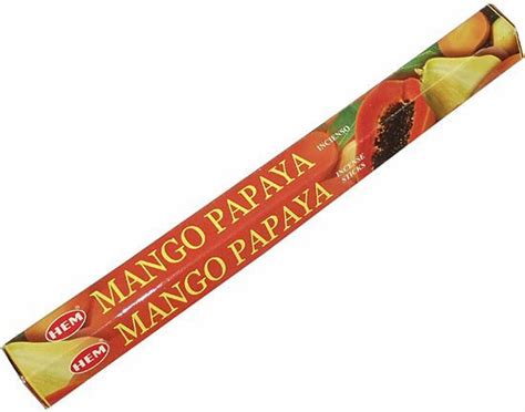 Индийские палочки HEM Mango Papaya - купить по выгодной цене | Империя ...