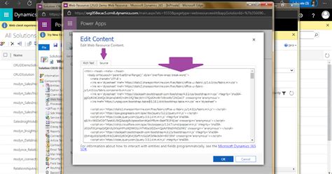 Technology With Imagination & Inspiration: Dynamics 365: CRUD ...