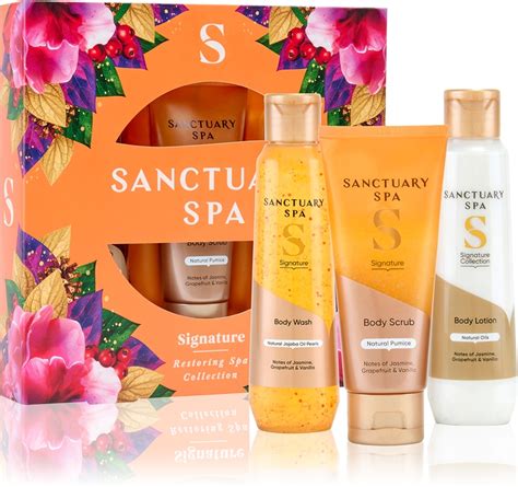 sanctuary spa signature collection gift set   body notinoie