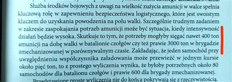 Tomasz Kwasek on Twitter Jak ważne jest zaopatrzenie w środki bojowe