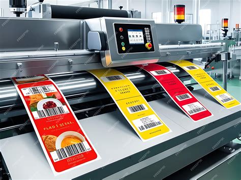 Revolutionary Automatic Label Printing Machine with Digital Control