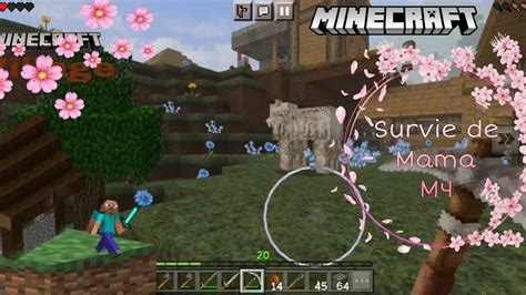 Minecraft Survie de Mama épisode M4 un village à piller des