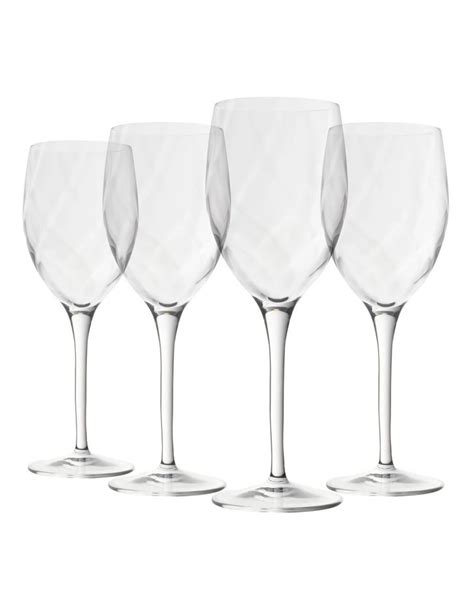 Luigi Bormioli Canaletto Red Wine Glass Set Of 4 In Clear Myer