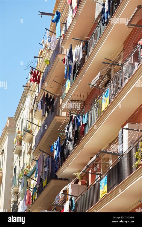 streets of Barcelona Stock Photo - Alamy