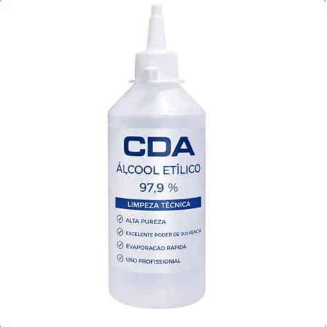 Álcool Etílico E Etanol - Álcool Etílico etanol Profissional 97,9% CDA Insumos Industriais Naevia ...