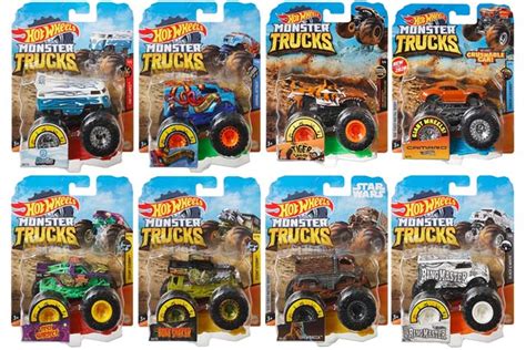 Hot Wheels Monster Trucks Mix H Fyj H Hot