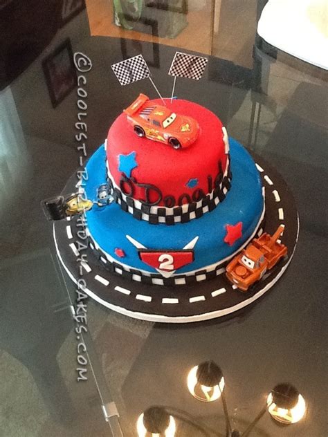 Coolest Cars 2 Cake for a 2-Year-Old Boy