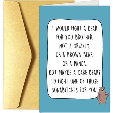 I Tested These Hilarious Brother Birthday Cards And Couldn T Stop