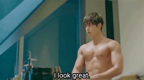 Shirtless Woo Bin Abs I Look Great Confident R Dramas