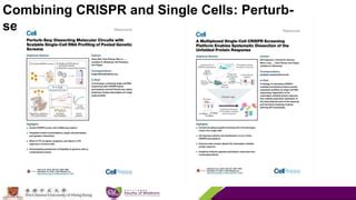 High-throughput single-cell CRISPR-Cas9 gene editing. | PPTX ...