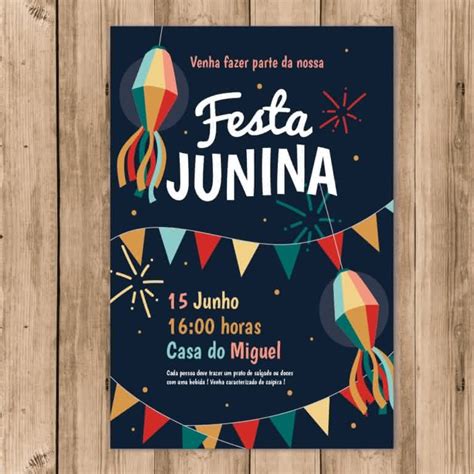 Convite De Festa Junina Lindas Id Ias Modelos Criativos