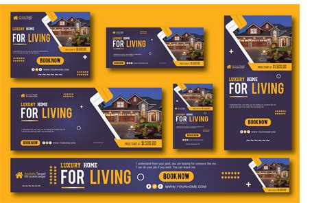 Home Living Banner Design On Behance