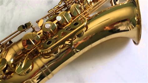 Tenor Sax Yanagisawa T900 YouTube