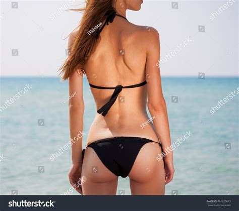Portrait Sexy Beautiful Back Ass Woman Stock Photo Edit Now 461625673