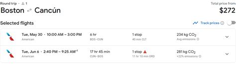 how long is a flight from boston to cancun mexico