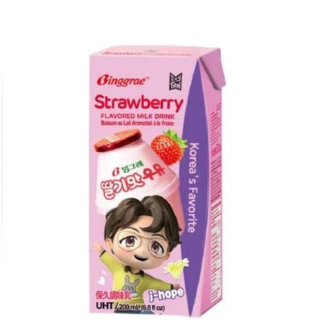 Jual BINGGRAE STRAWBERRY FLAVORED MILK 200ML di Seller Ranch Market ...