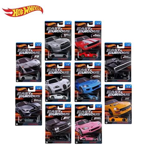 Fast And Furious Cars Hot Wheels Fast And Furious Series Set Of Mitsubishi Ecipse Nissan