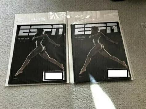 ESPN MAGAZINE BODY Issue Sydney Leroux Us Soccer Miesha Tate Nude Ufc Storag Bag 63 32