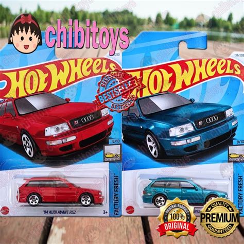 Jual Hot Wheels 94 Audi Avant RS2 2024 Merah Hijau Wagon Hatchback Hotwheels Original Mattel