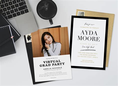 11 Graduation Invitations Plus Wording Tips to Announce the New Grad