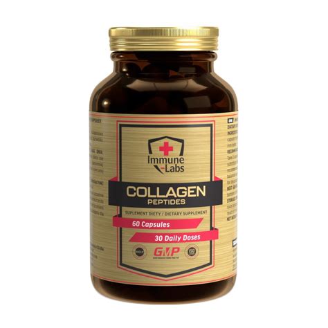 Купить Immune Labs Collagen Peptides 60 капсул в Украине. Низкие цены ...