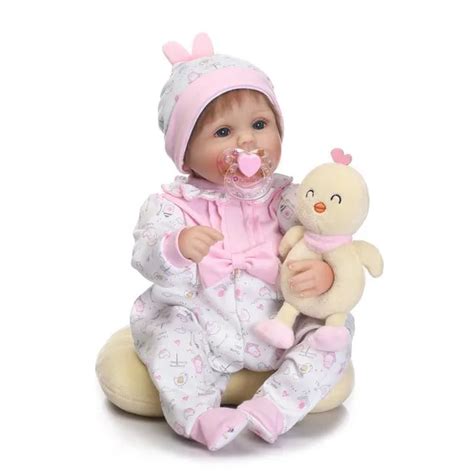 Npk 42cm Silicone Reborn Baby Dolls Toys Animal Style Handmade Toddler