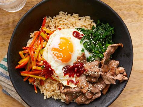 Bibimbap Korean Rice Bowl Recipe