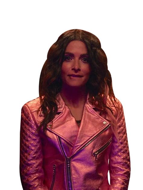 Billie Connelly Sex Life Jacket Sarah Shahi Leather Jacket
