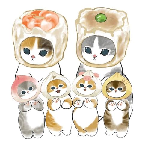 discover  mofusand  kitten drawing ideas cute cat drawing cat
