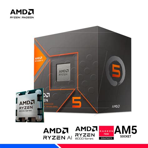 Procesador Amd Ryzen 5 8600g Am5