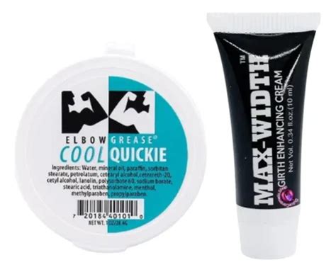 Lubricante Dilatador Anal Elbow Grease Max Width Engrosado Cool Fr O Meses Sin Inter S