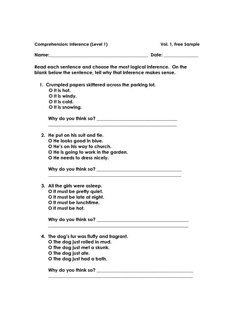 Inference Lesson Plans Th Grade