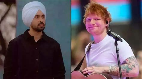 Ed Sheeran And Diljit Share A Video Of Their Concert Stage Interaction