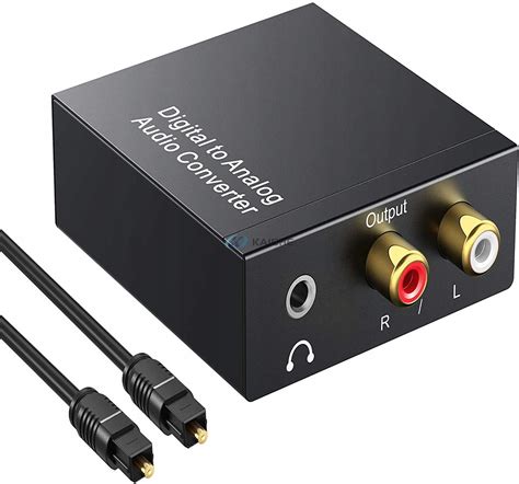 Digital To Analog Optical Toslink Coaxial Converter