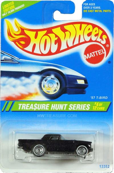 57 T Bird Hot Wheels 1995 Treasure Hunt HWtreasure