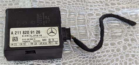 2118209126 00 06 Mercede R S C E CLK SL CL SLK CLASS Anti Theft Alarm