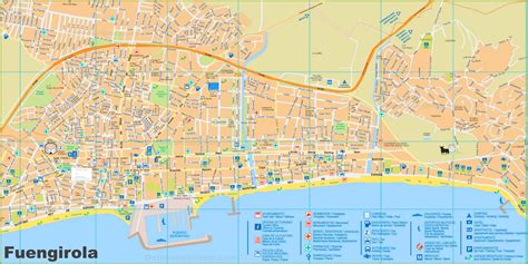 Fuengirola tourist map