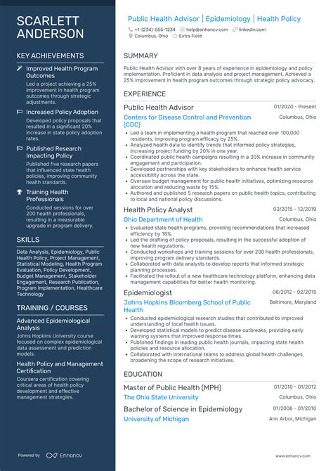 17 Public Health Resume Examples - March 2025